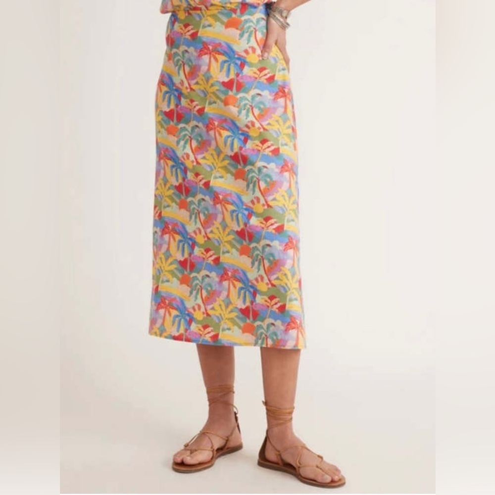 Marine Layer Ryan Floral Skirt